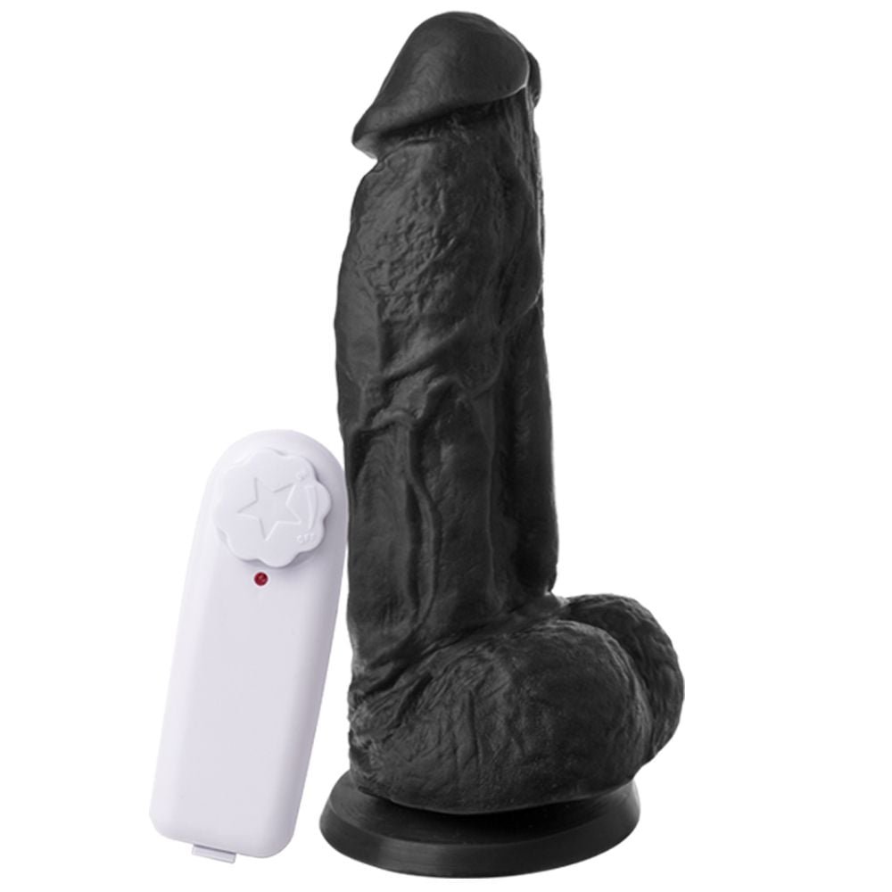 Prótese Vibrador Externo Ventosa 18 X 4,5cm Soulsex