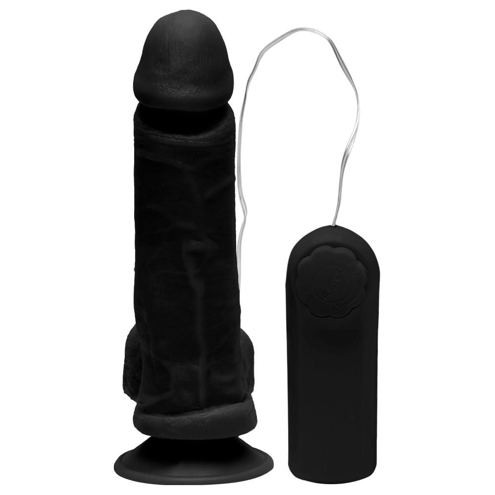 Prótese Vibrador Externo Ventosa 19 X 4,5cm Soulsex