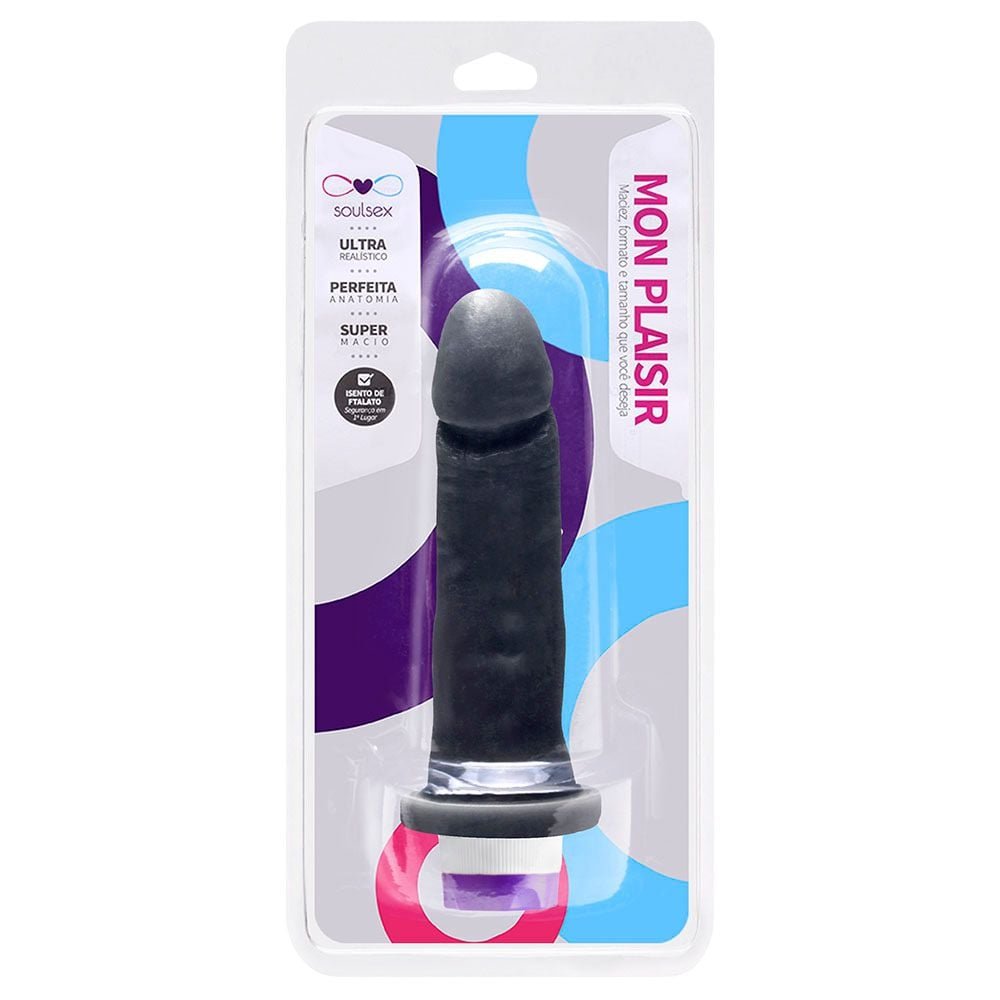 Prótese Vibrador Interno 15 X 3,5cm Soulsex