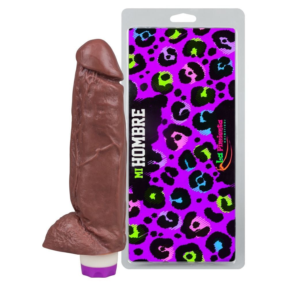 Prótese Vibro Interno Escroto Kong 17 X 4,5cm La Pimienta