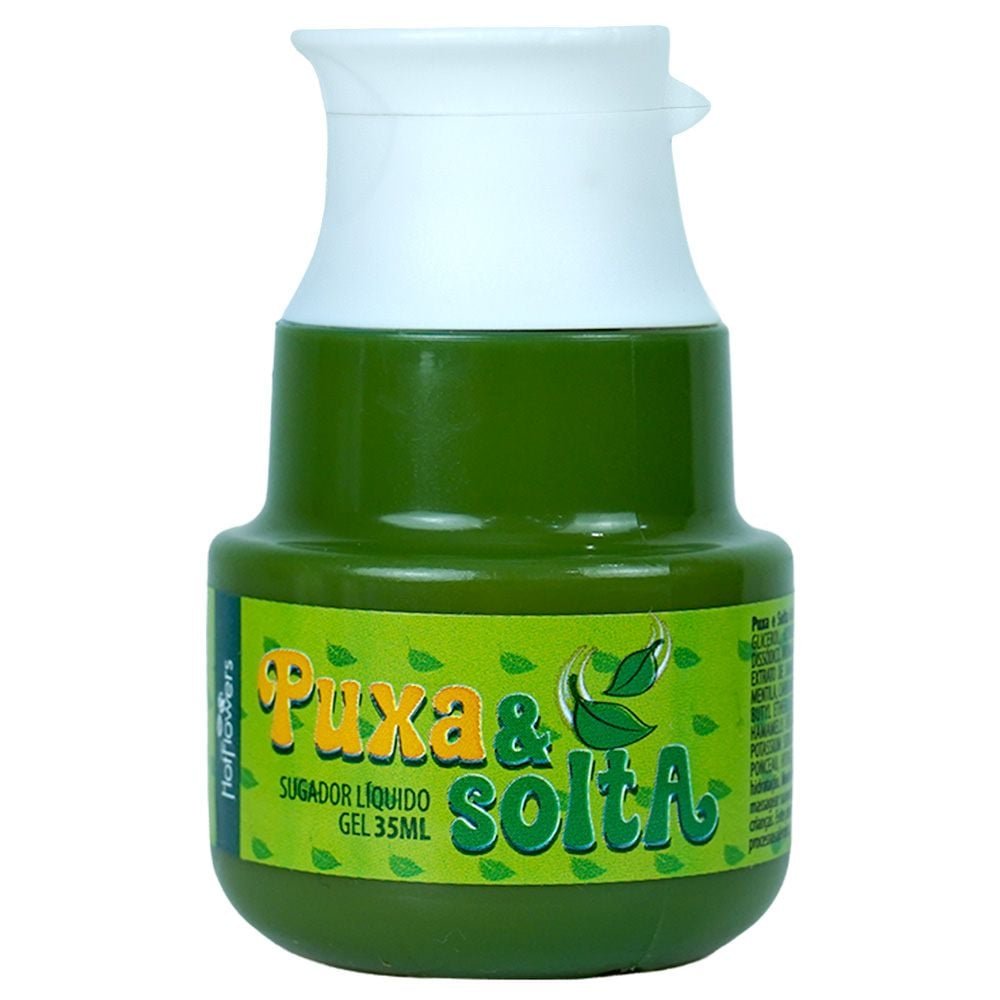 Puxa E Solta Sugador Líquido 35ml Hot Flowers