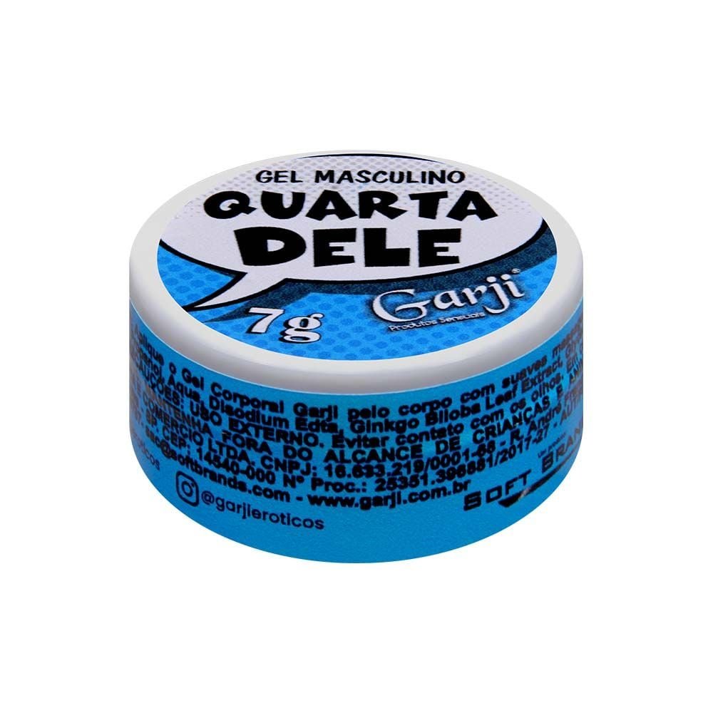 Quarta Dele Gel Provocador De Ereção 7g Garji