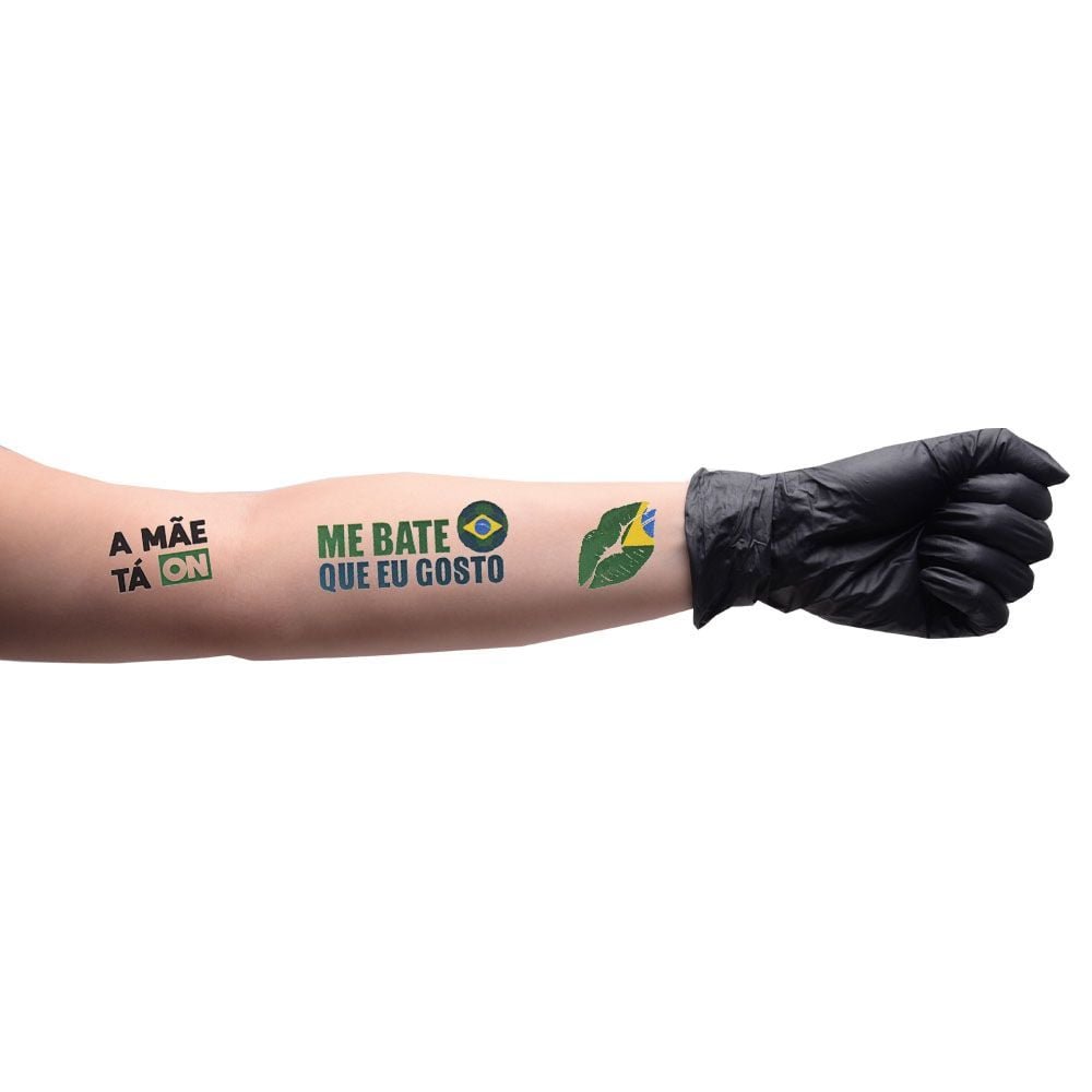 Quero Anal Tatuagem Temporária 10 X 15cm Sedux