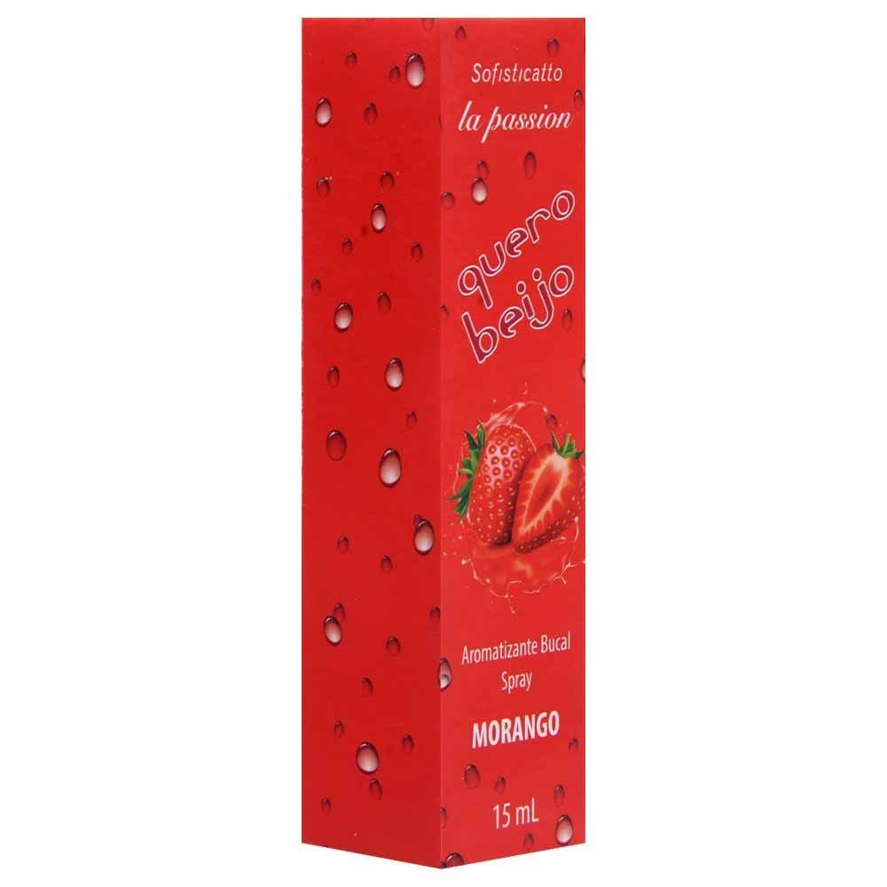 Quero Beijo Aromatizante Bucal Spray 15ml Sofisticatto