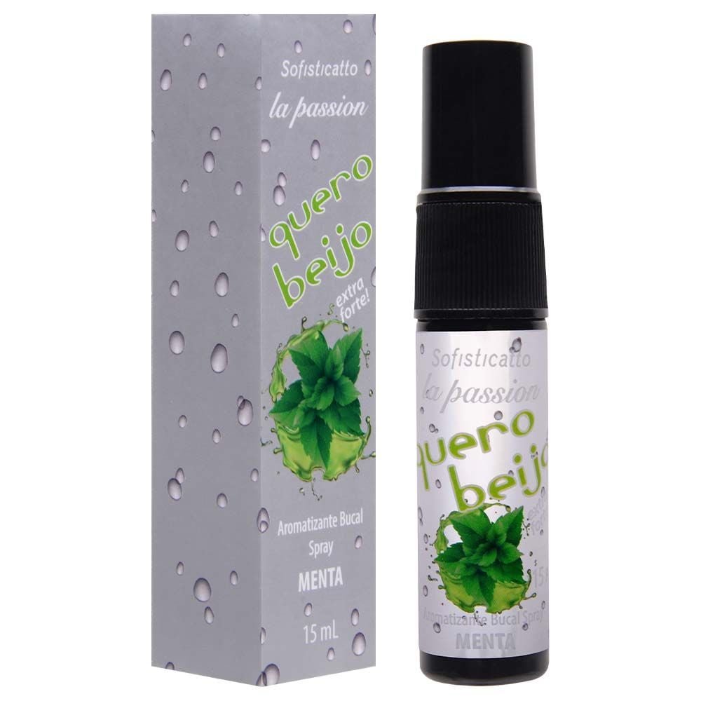 Quero Beijo Aromatizante Bucal Spray 15ml Sofisticatto