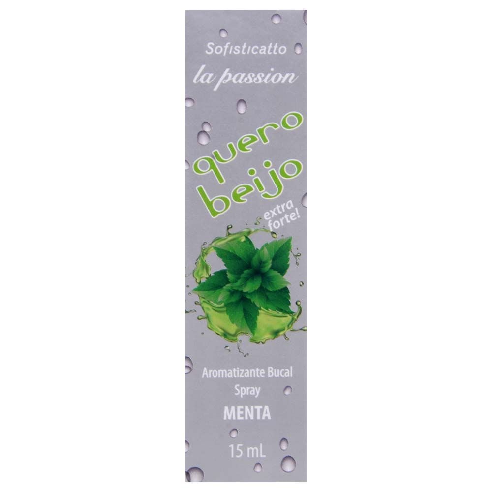 Quero Beijo Aromatizante Bucal Spray 15ml Sofisticatto