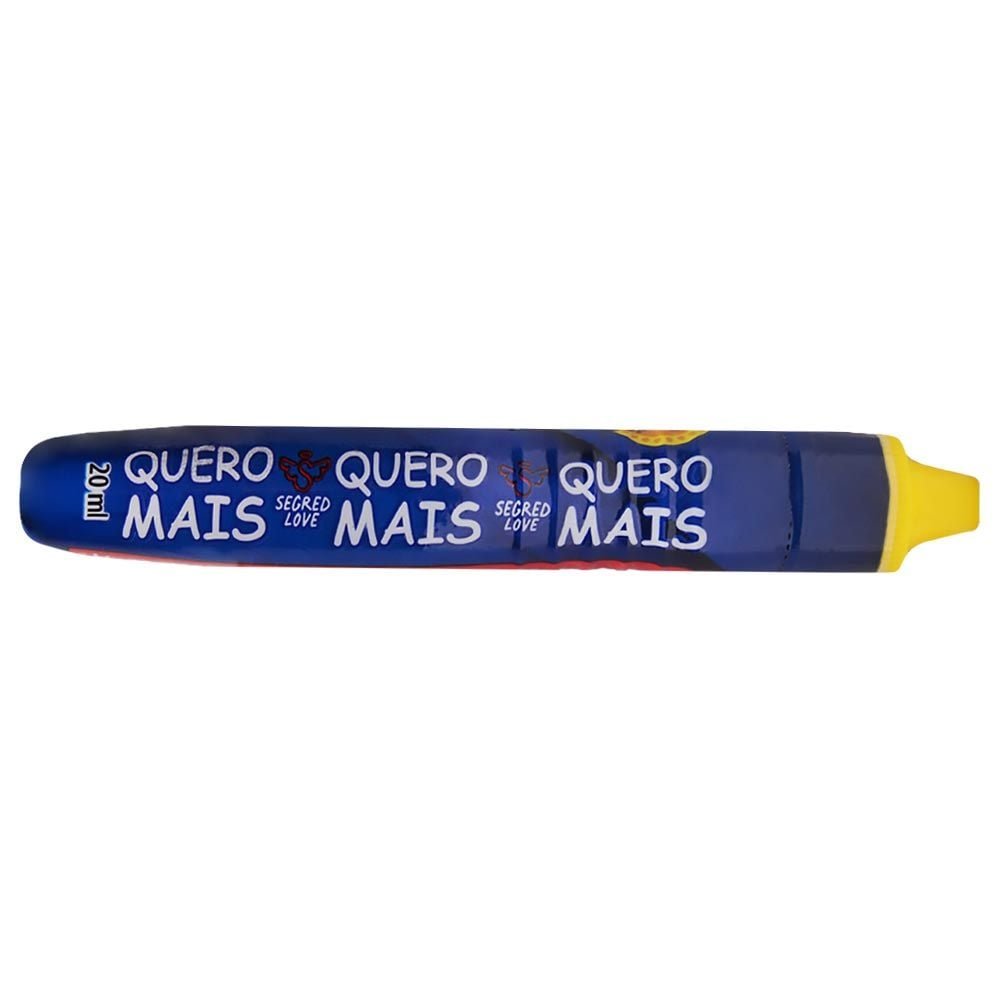 Quero Mais Caneta Gel Comestível 20ml Segred Love