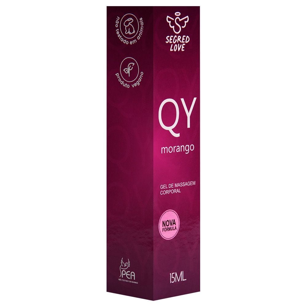 Qy Lubrificante Base água 15ml Segred Love