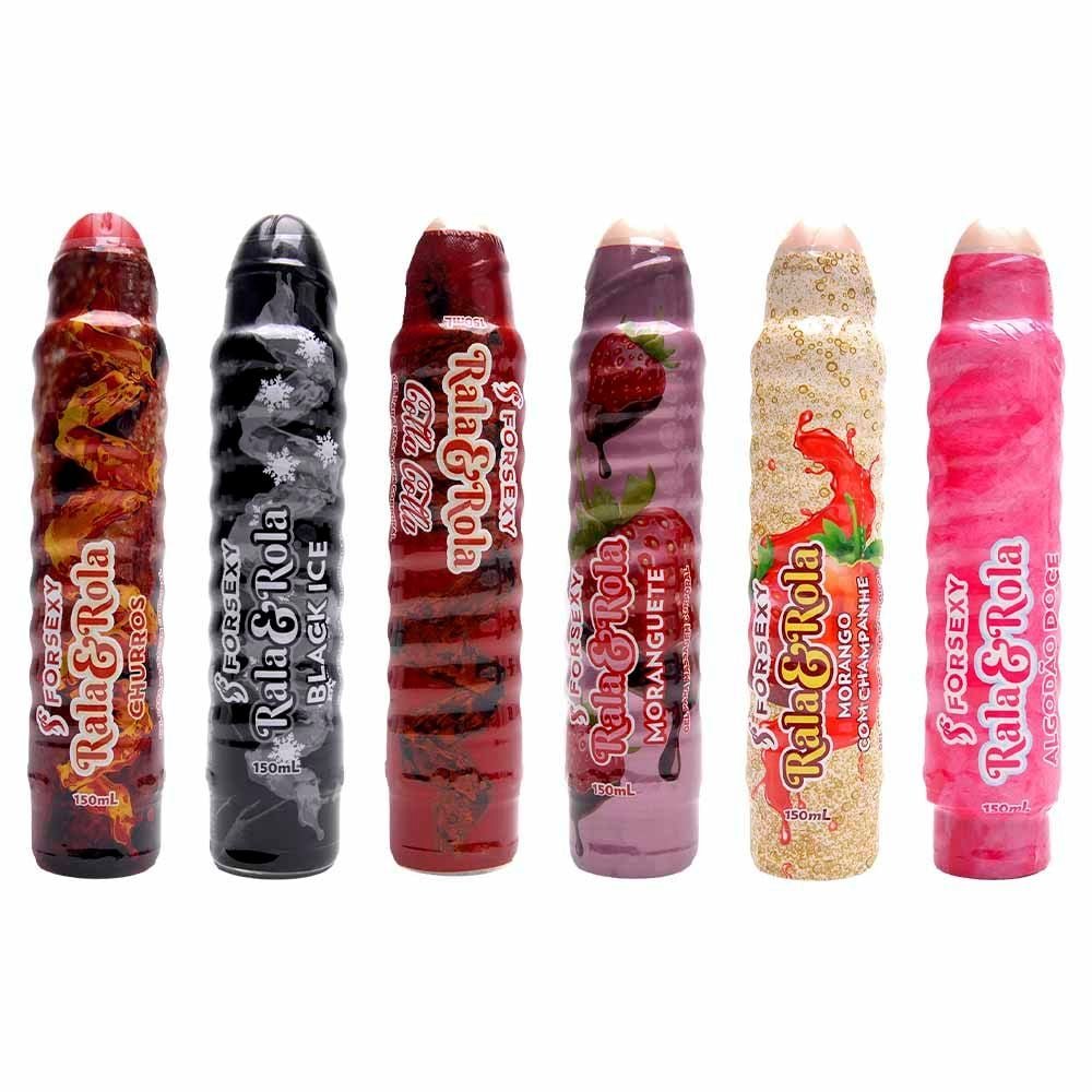 Rala E Rola Gel Comestível Interativo 150ml For Sexy
