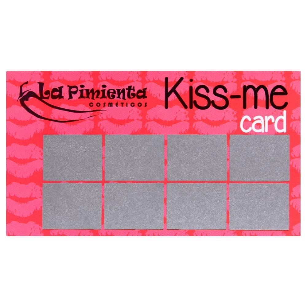 Raspadinha Kiss Me Card 5 Unidades La Pimienta