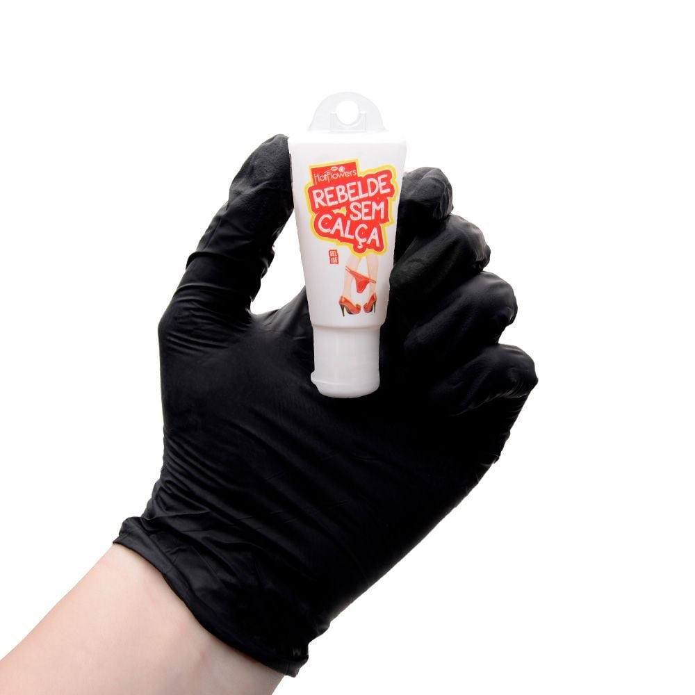 Rebelde Sem Calça Gel Anal 15g Hot Flowers