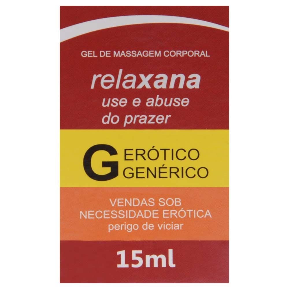 Relaxana Gel Beijável Sexo Oral 15ml Segred Love