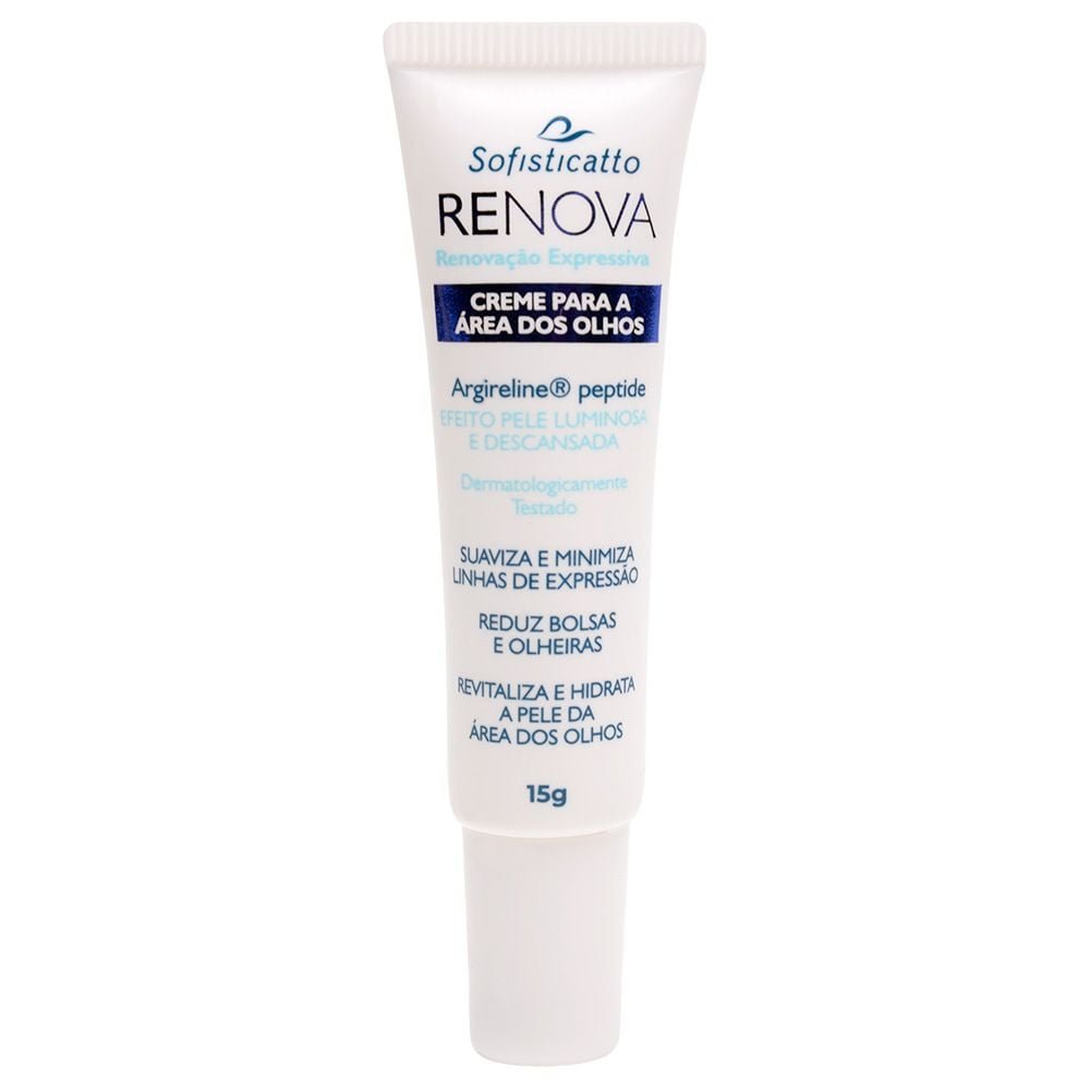 Renova Creme área Olhos Revitaliza 15g Sofisticatto