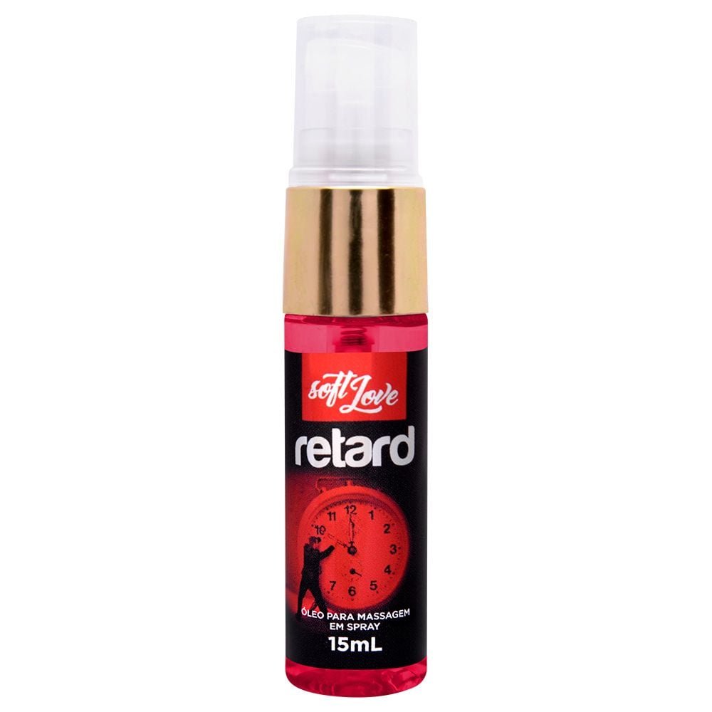 Retard Jatos Excitante Masculino 15ml Soft Love