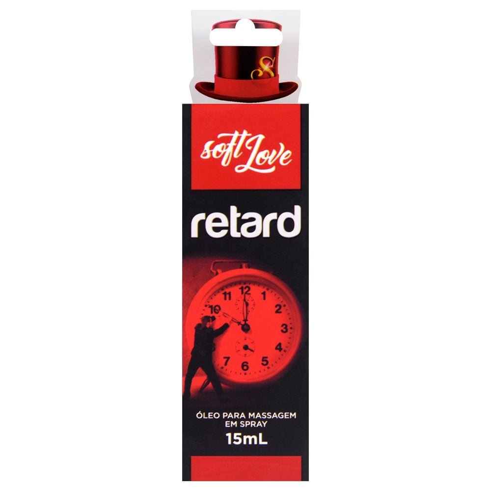 Retard Jatos Excitante Masculino 15ml Soft Love
