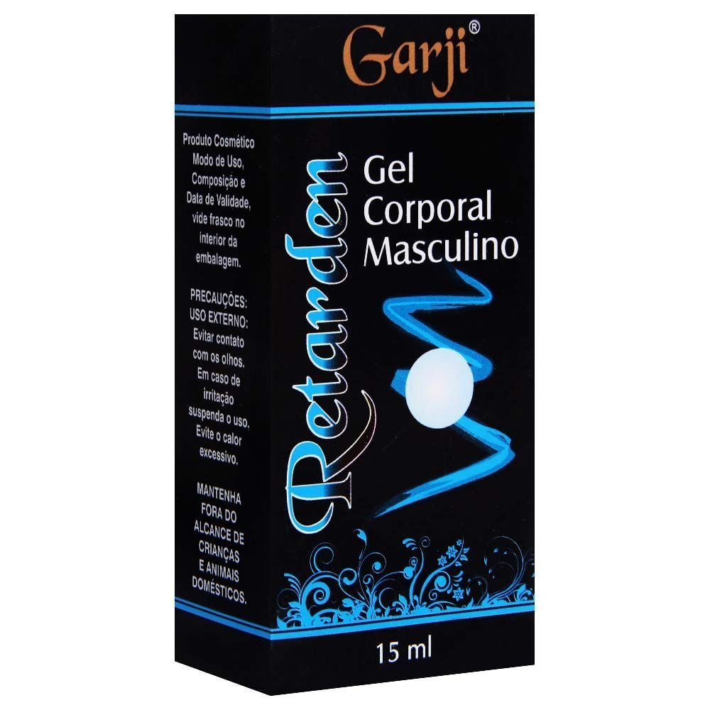Retarden Bisnaga Gel Funcional Masculino 15ml Garji