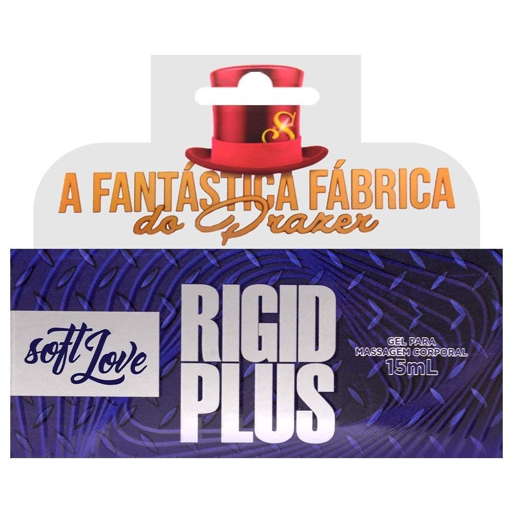 Rigid Gel Masculino Pênis Duro 15ml Soft Love