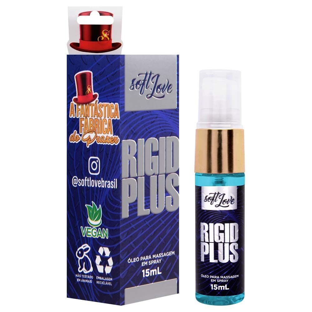 Rigid Plus Jatos Excitante Masculino 15ml Soft Love