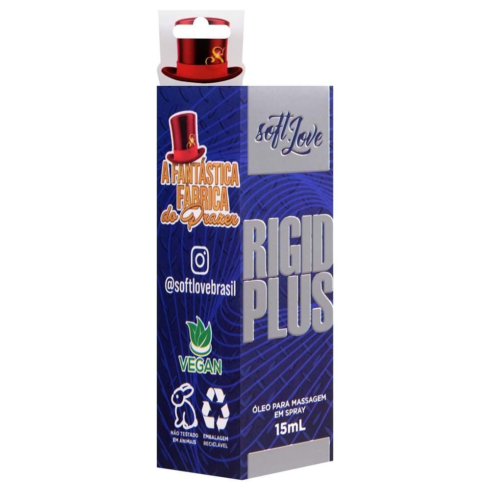 Rigid Plus Jatos Excitante Masculino 15ml Soft Love