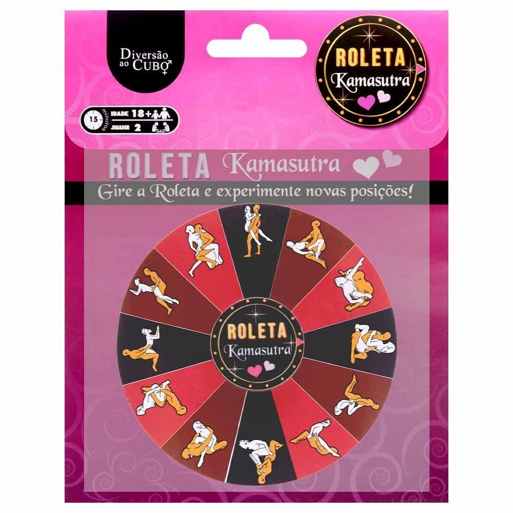 Roleta Kamasutra Jogo Sensual Diversão Ao Cubo