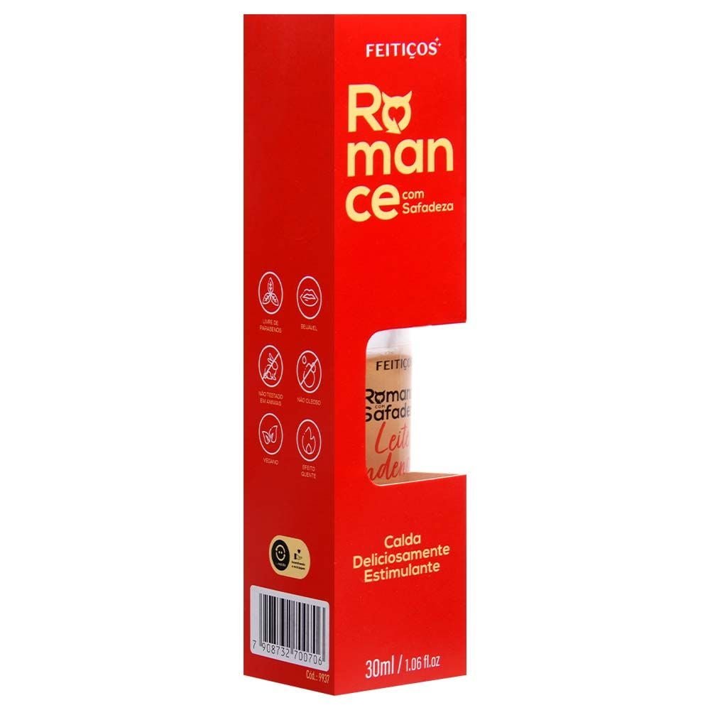 Romance Com Safadeza Calda Estimulante 30ml Feitiços