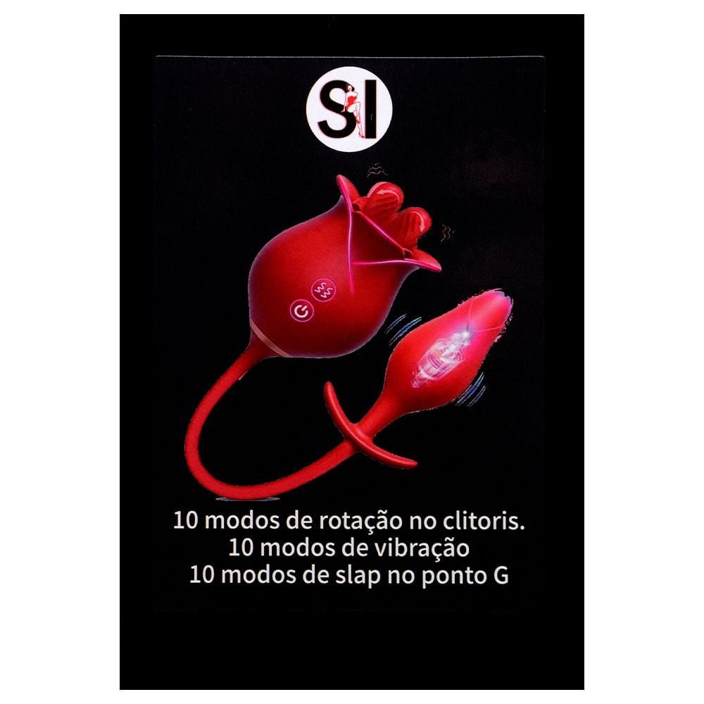 Rosa Língua Estimuladora Ponto G Sexy Import
