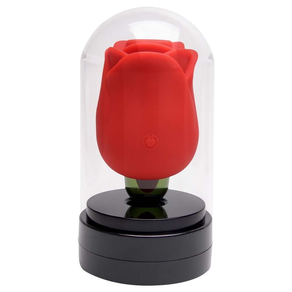 Rosa Vibrador Cúpula Pulsação E Língua Sexy Import