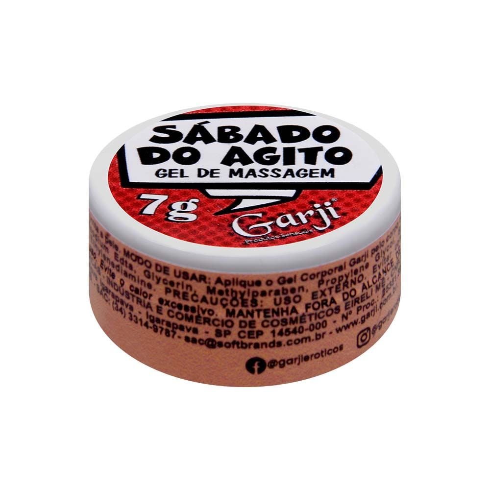 Sábado Do Agito Gel Excitante Ice Unissex 7g Garji
