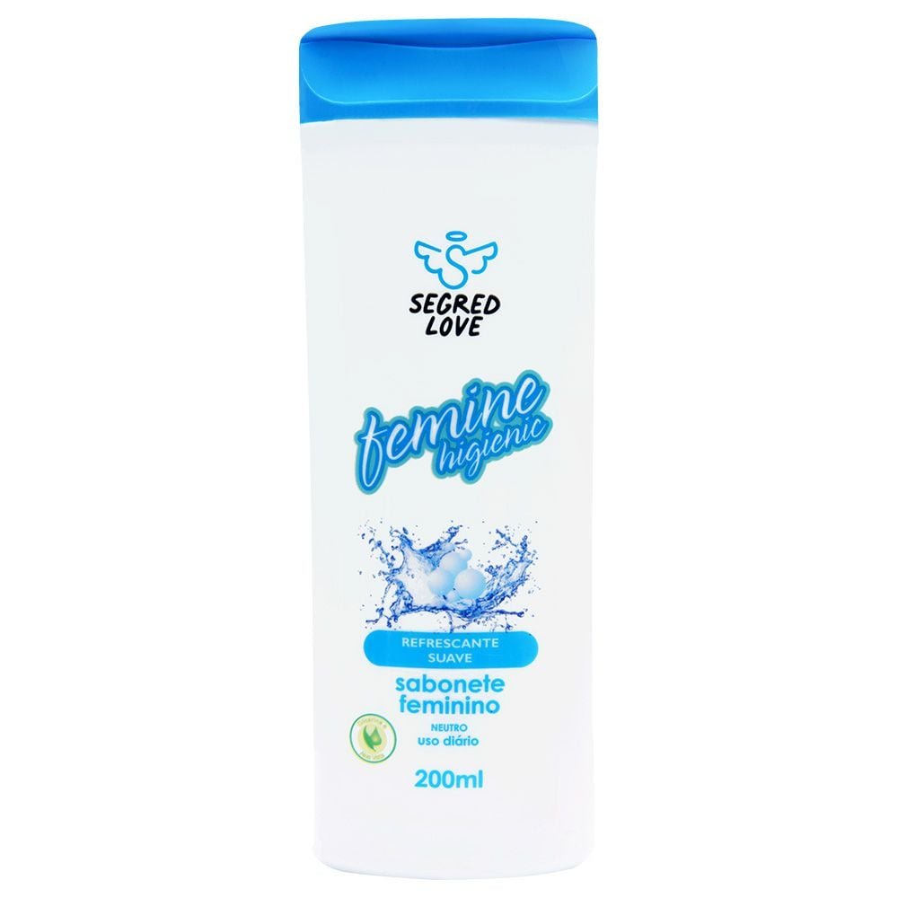 Sabonete Feminino Refrescante Suave 200ml Segred Love