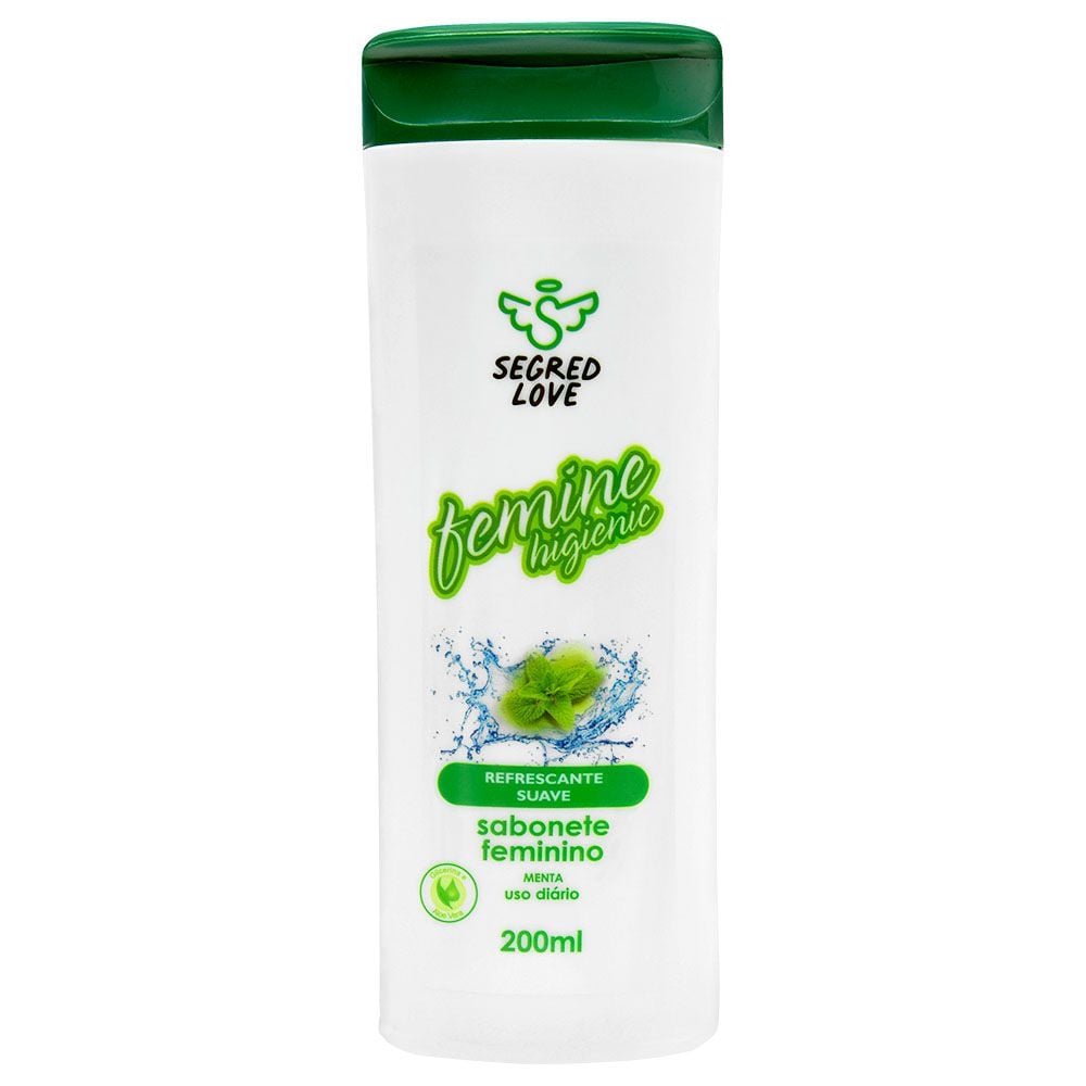 Sabonete Feminino Refrescante Suave 200ml Segred Love
