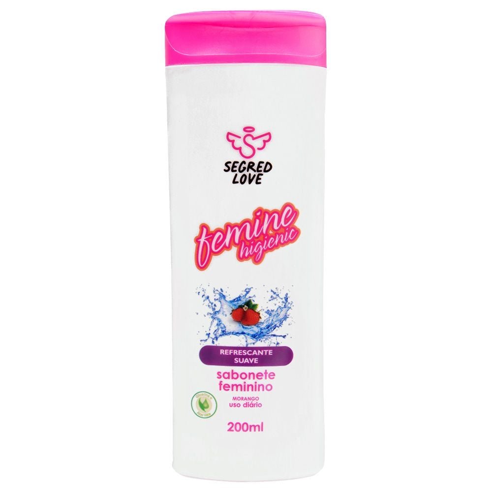 Sabonete Feminino Refrescante Suave 200ml Segred Love