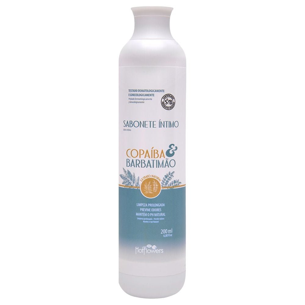 Sabonete íntimo Copaíba Barbatimão 200g Hot Flowers