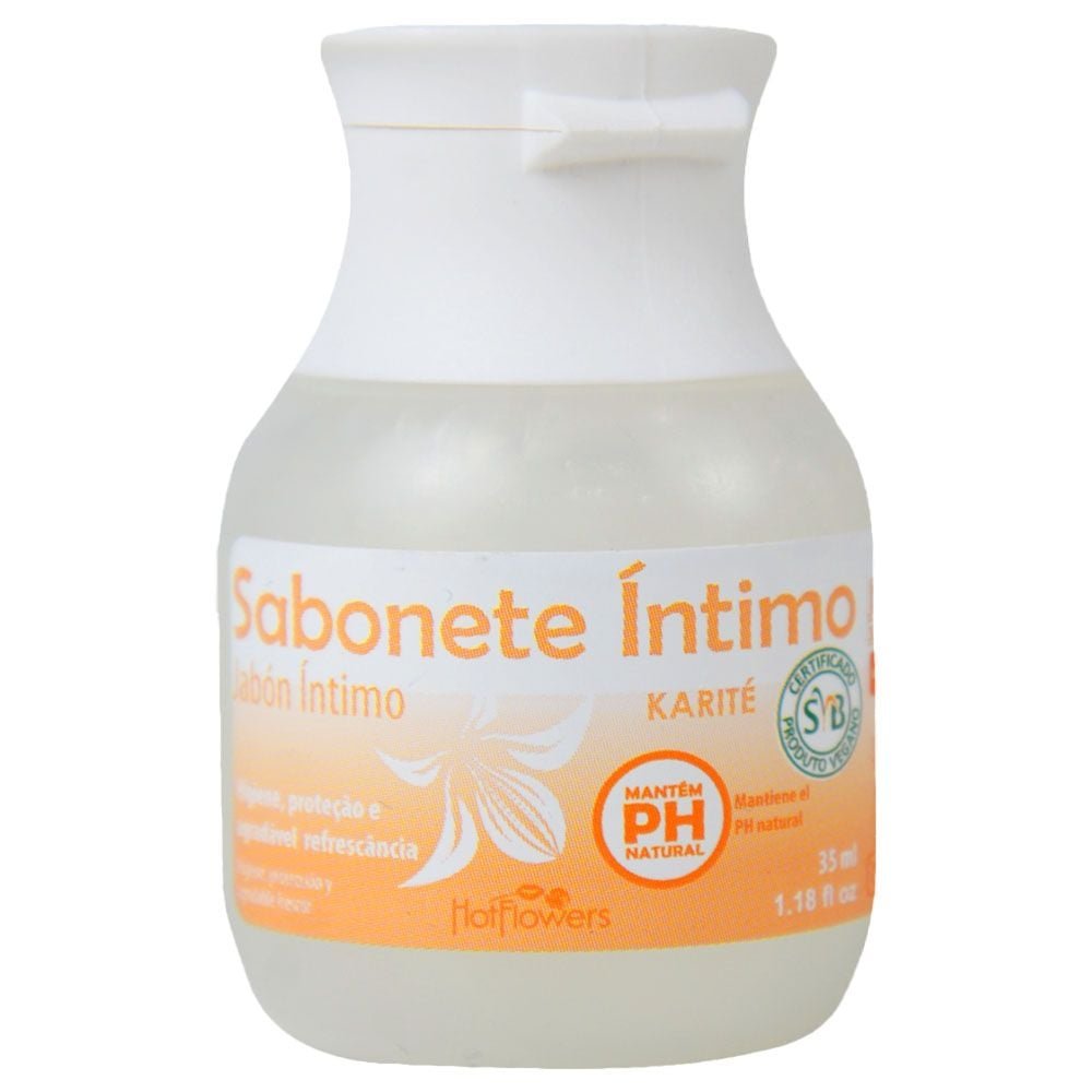 Sabonete íntimo Líquido 35ml Hot Flowers
