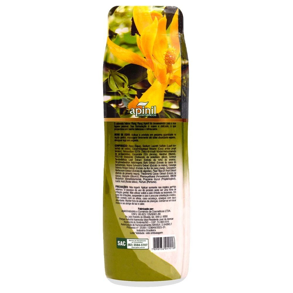 Sabonete Líquido Aromático 200ml Apinil