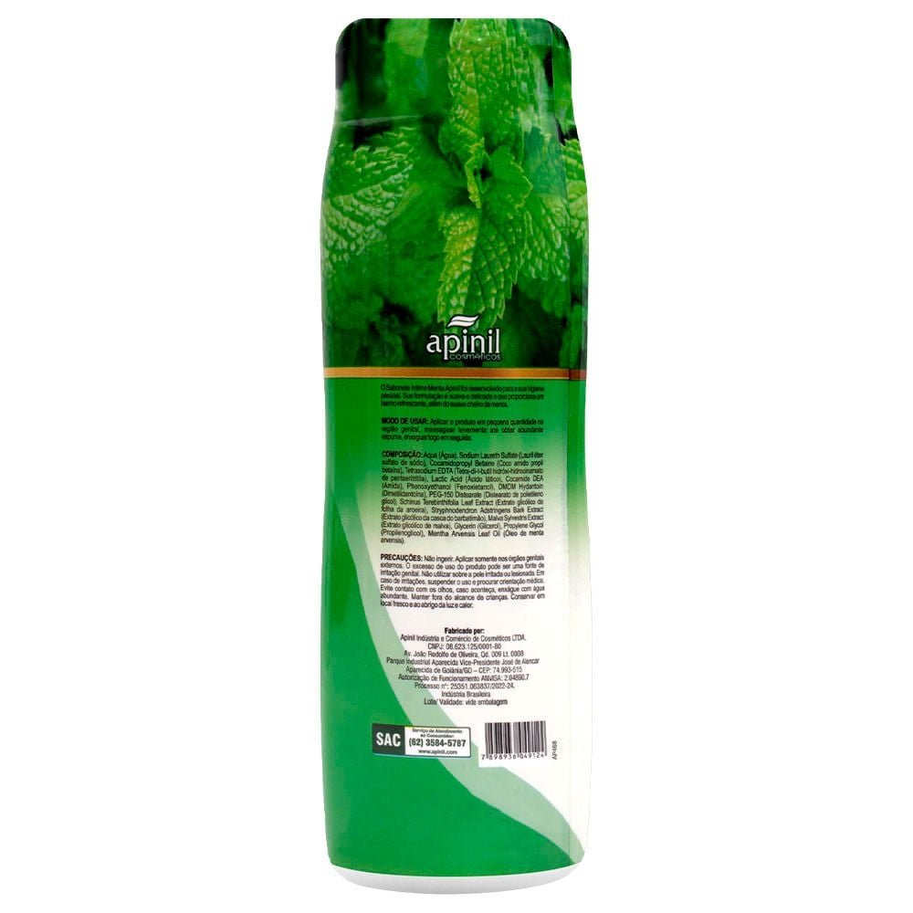Sabonete Líquido Aromático 200ml Apinil