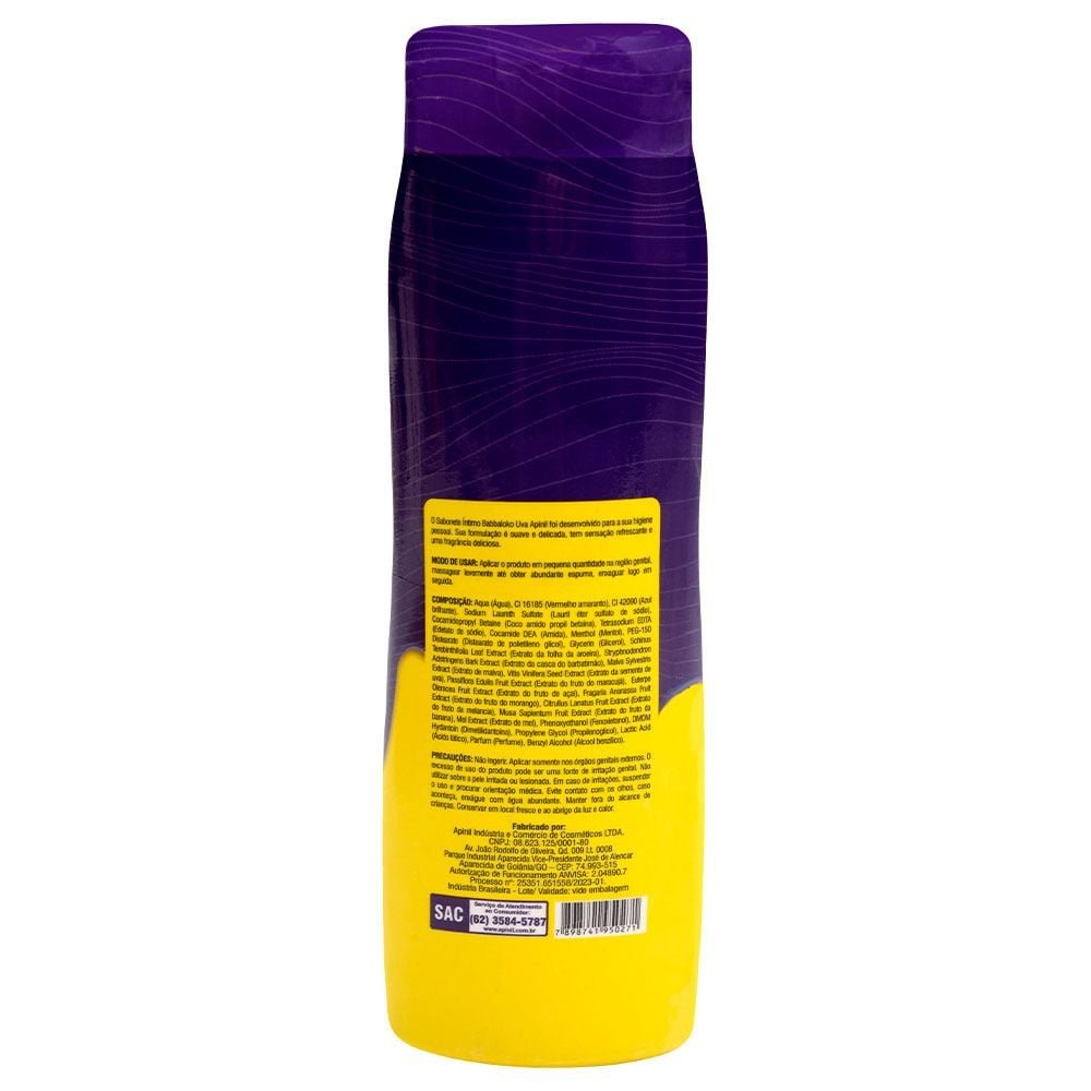 Sabonete Líquido Babbaloko 200ml Apinil