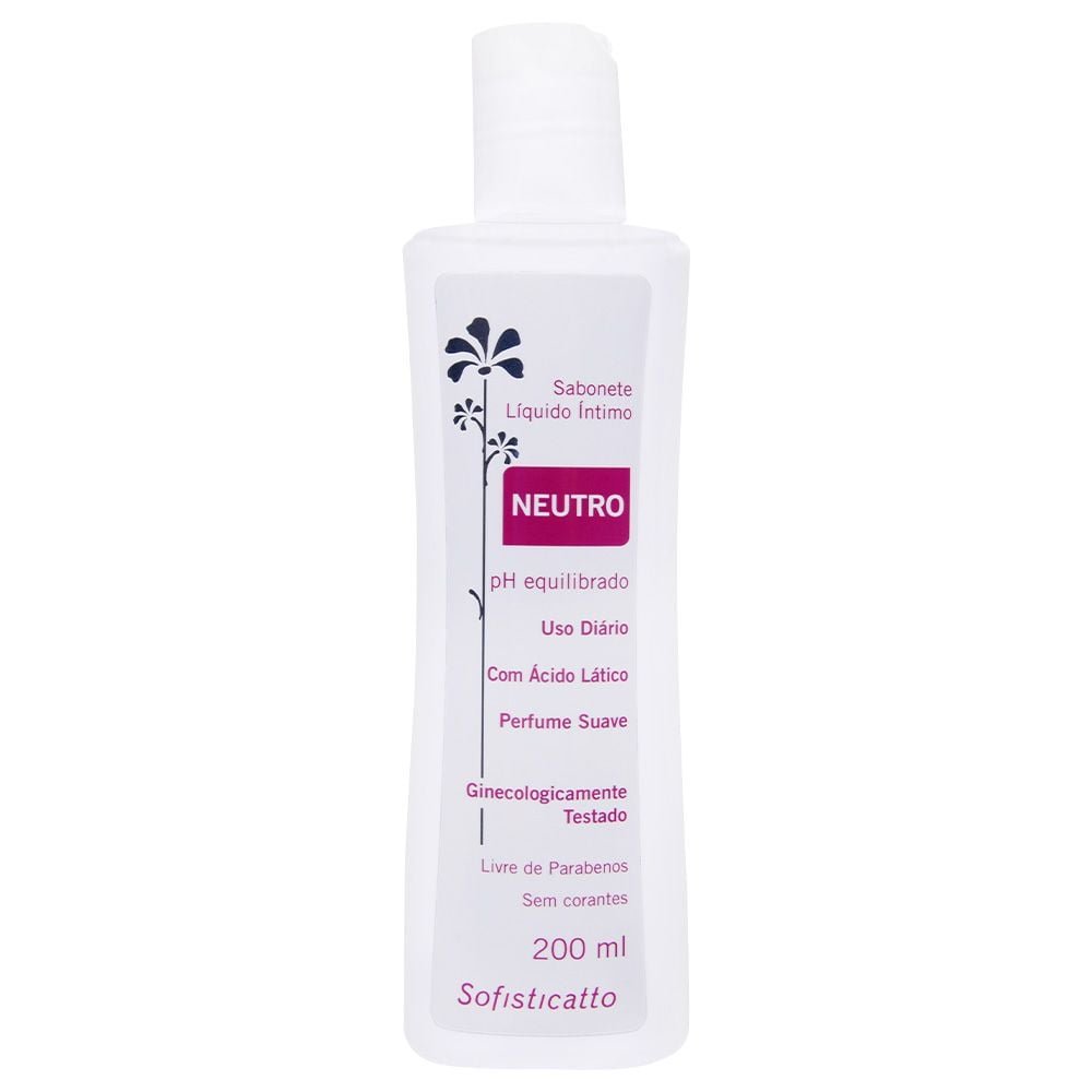 Sabonete Líquido íntimo 200ml Sofisticatto