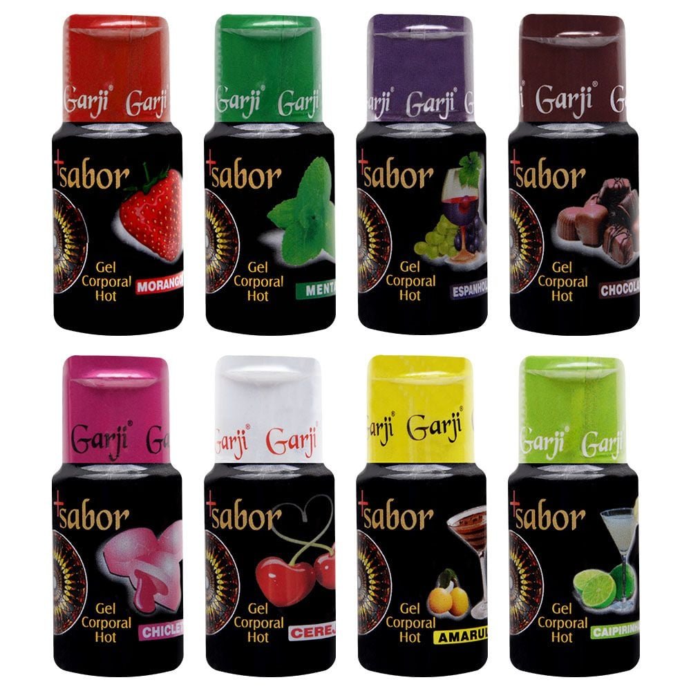 + Sabor Hot Gel Comestível 15ml Garji