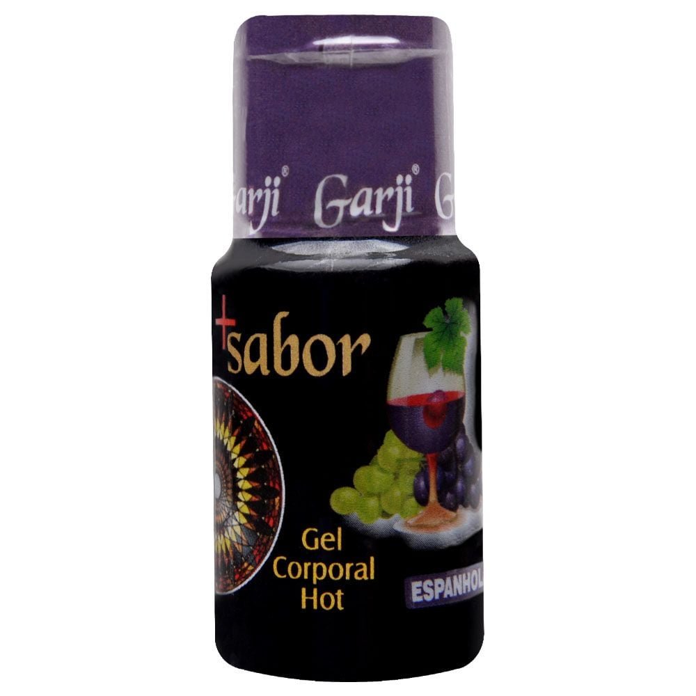 + Sabor Hot Gel Comestível 15ml Garji