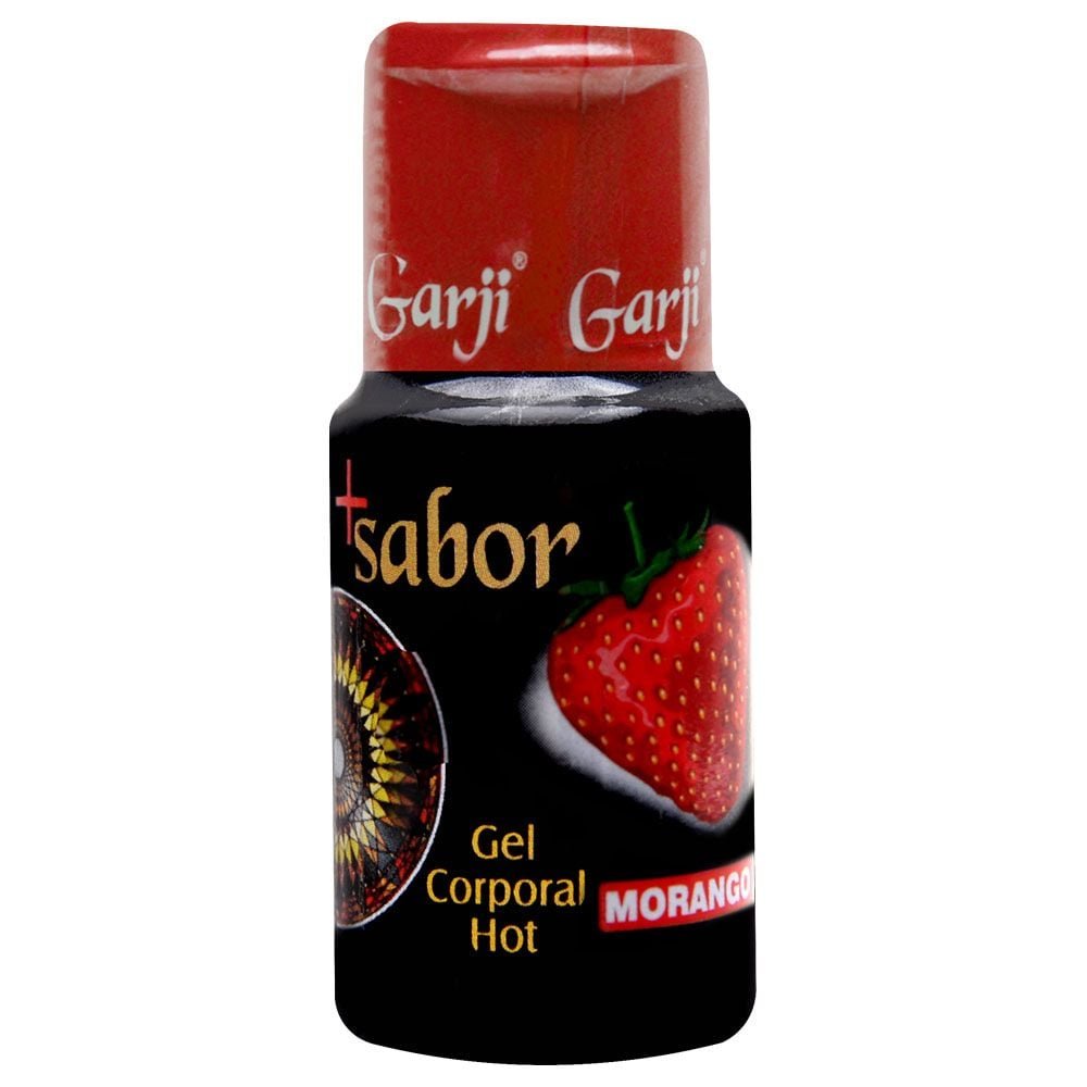 + Sabor Hot Gel Comestível 15ml Garji