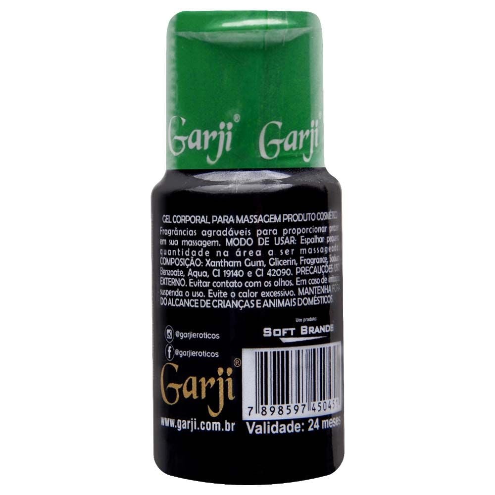 + Sabor Hot Gel Comestível 15ml Garji
