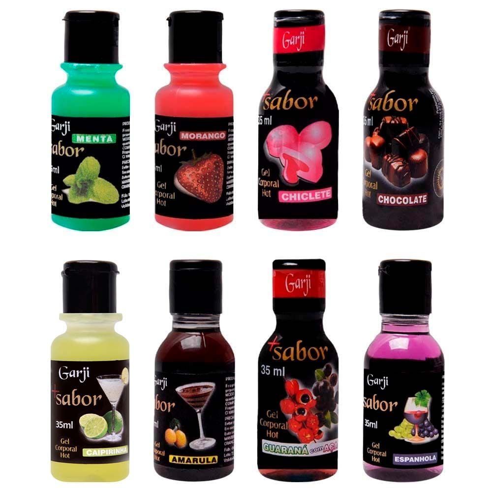 + Sabor Hot Gel Comestível 35ml Garji