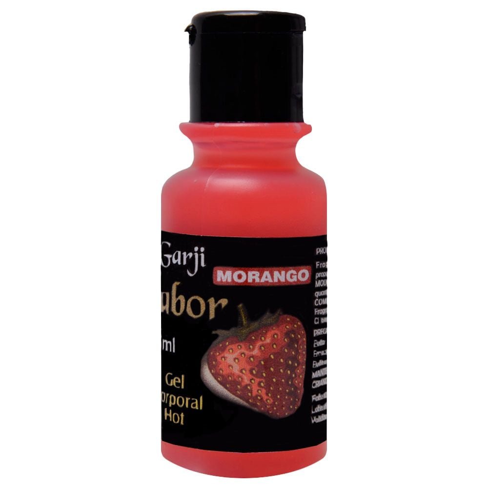 + Sabor Hot Gel Comestível 35ml Garji