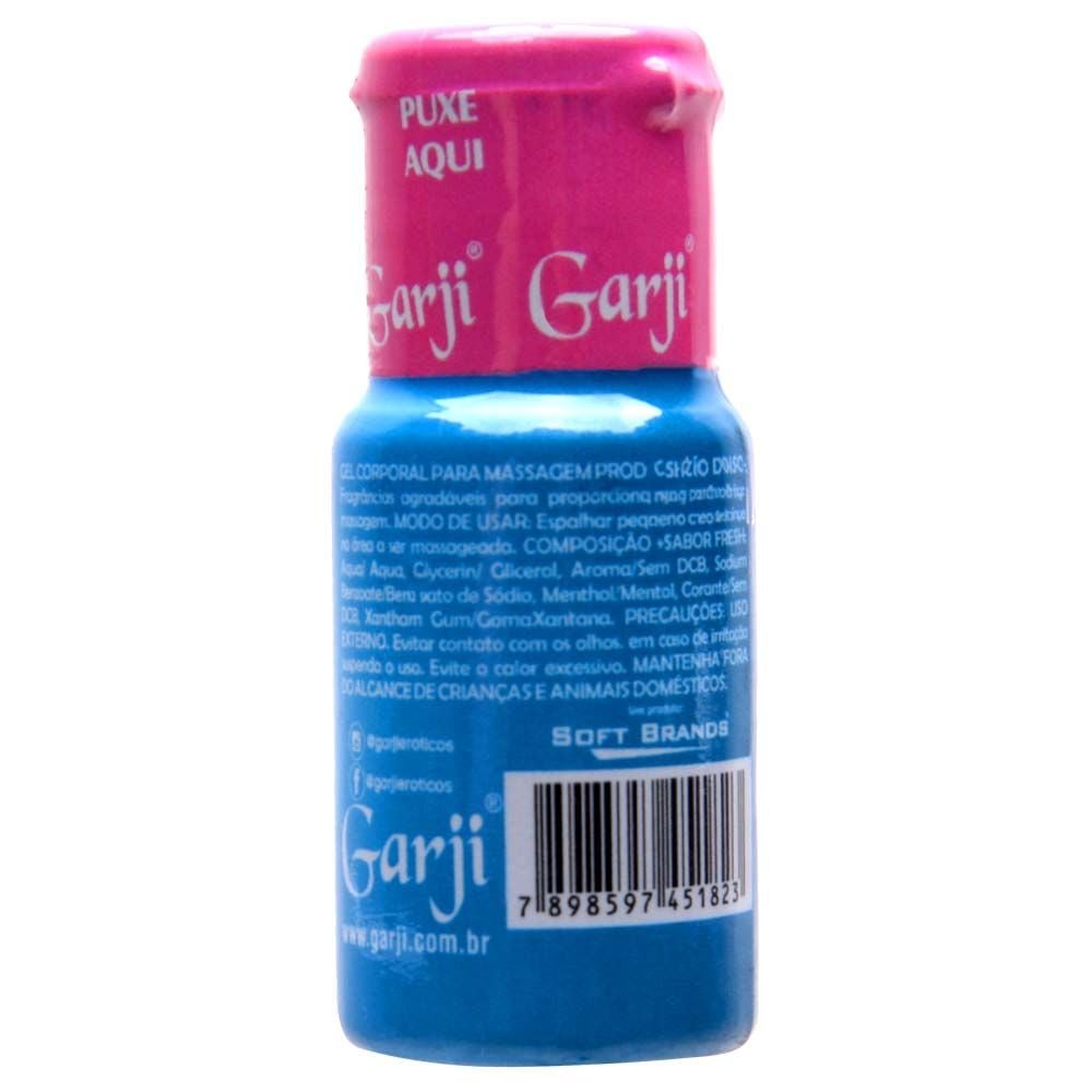 + Sabor Ice Gel Comestível 15ml Garji