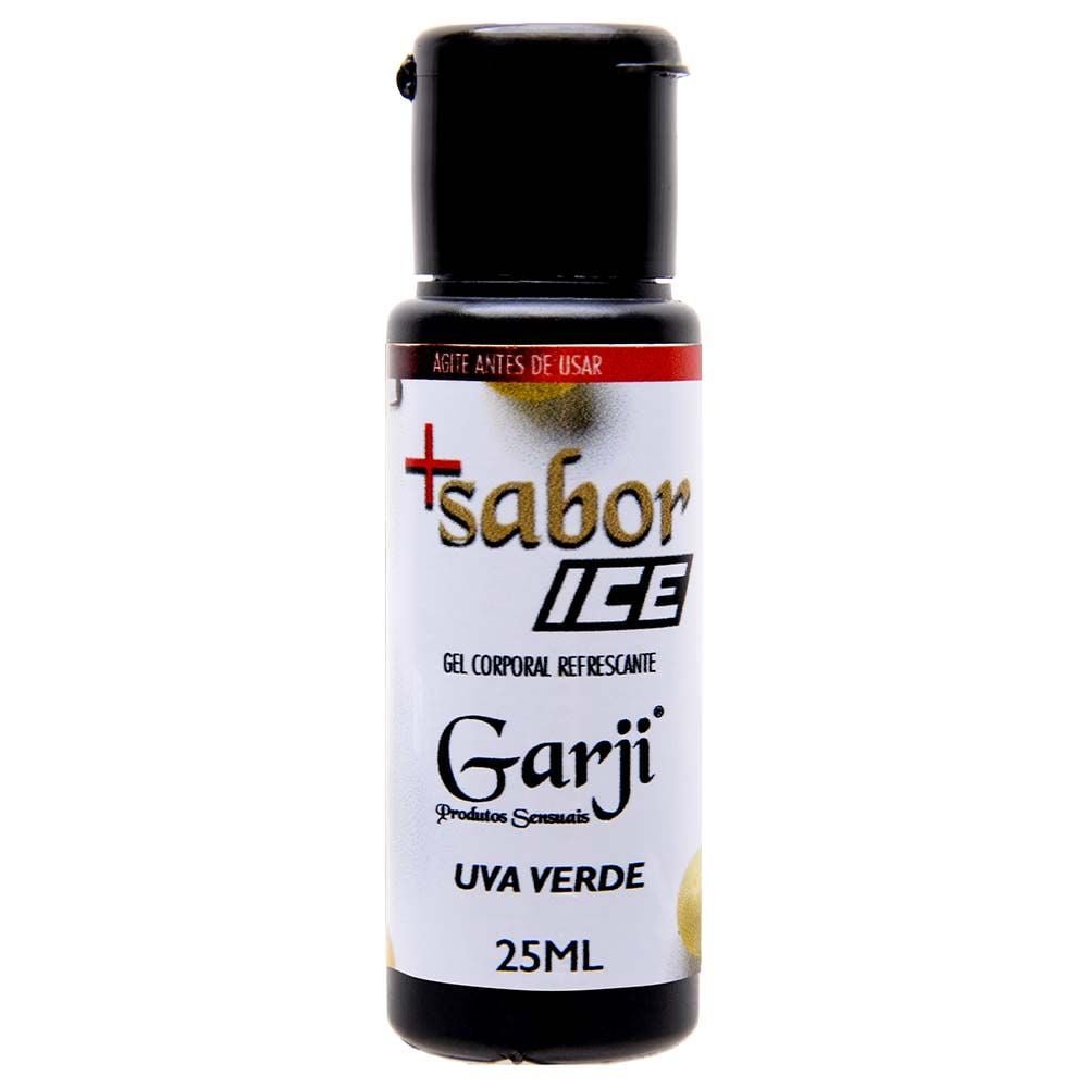 + Sabor Ice Gel Comestível 25ml Garji