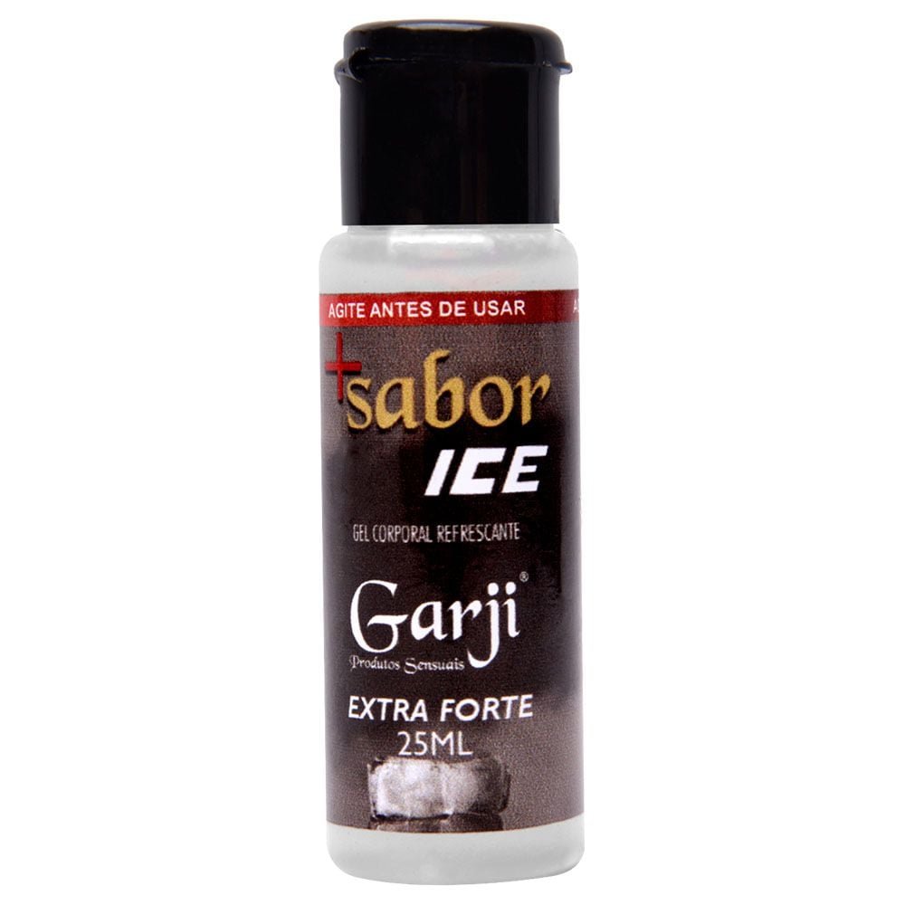 + Sabor Ice Gel Comestível 25ml Garji