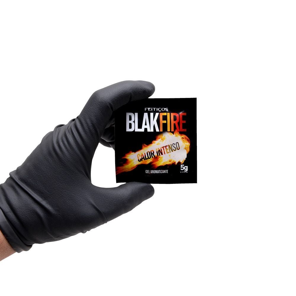 Sachê Blak Fire Calor Intenso Gel Comestível 5g Feitiços