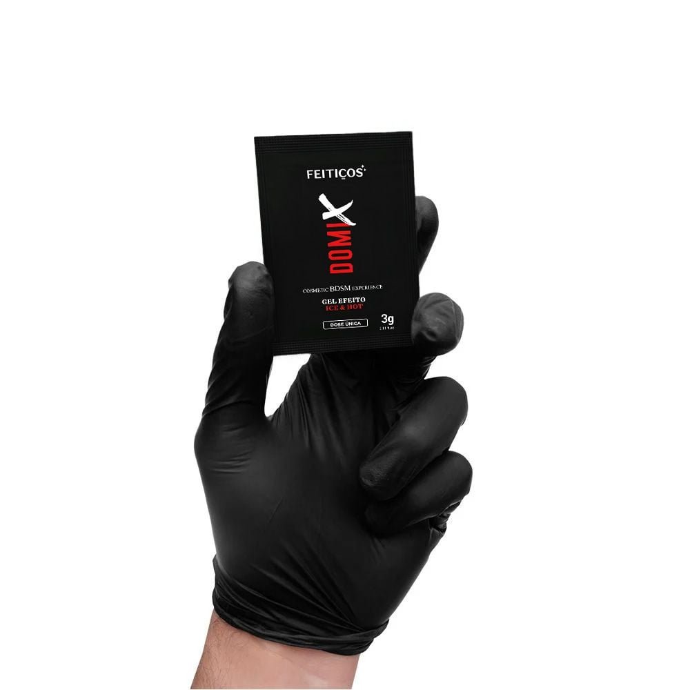 Sachê Domix Gel Adestramento Ice Hot Bdsm 3g Feitiços