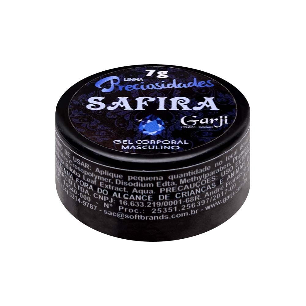 Safira Prolongador De Ereção 7g Garji