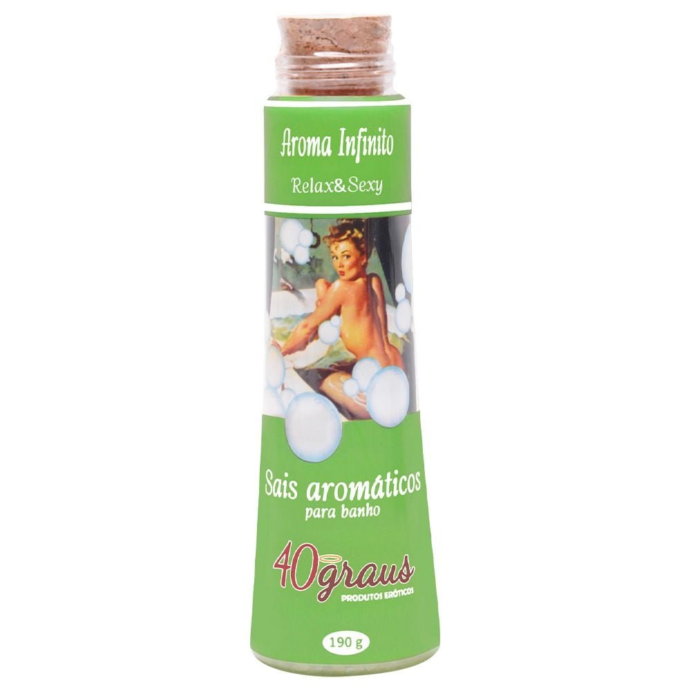 Sais De Banho Aromático 190g 40graus